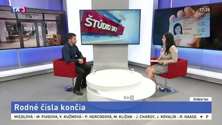 ŠTÚDIO TA3: Bezpečnostný manažér P. Draxler o končiacich rodných číslach
