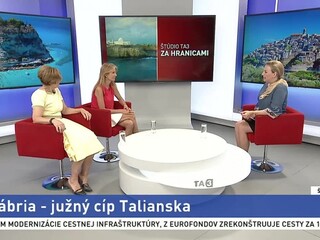 ŠTÚDIO TA3 Za hranicami: N. Fedorová a M. Simanová o krásach Kalábrie