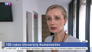 Archivárka M. Grófová o 100 rokoch Univerzity Komenského