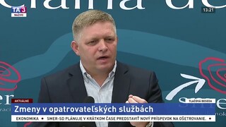 TB R. Fica a J. Richtera o zmenách v opatrovateľských službách