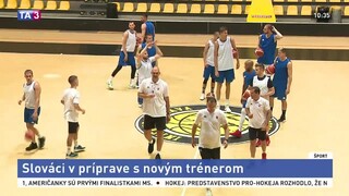Slovenskí basketbalisti vstúpili do prípravy s novým trénerom