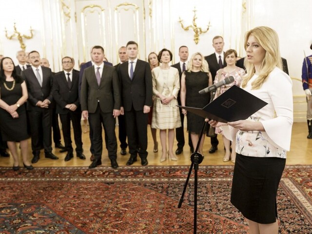 Prezidentka prijala v paláci veľvyslancov, ocenila ich prácu pre krajinu
