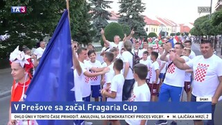 V Prešove sa začal Fragaria Cup, zahrajú si mladí futbalisti z celej EÚ