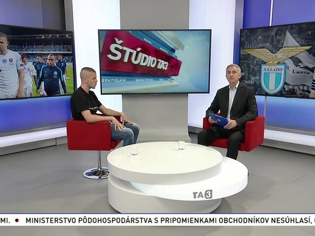 ŠTÚDIO TA3: Futbalista D. Vavro o prestupe do Lazia Rím
