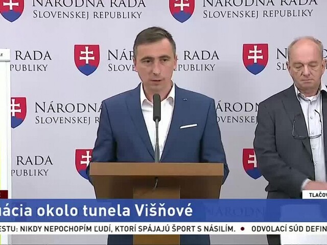 TB predstaviteľov strany OĽANO o situácii okolo tunela Višňové