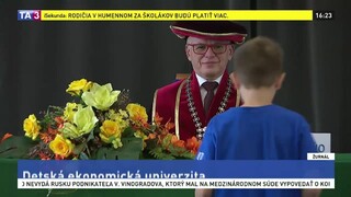 Deti získali diplomy s titulom inžinier a spoznali svet ekonómie