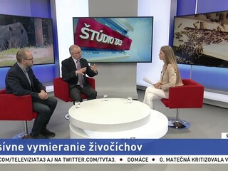 ŠTÚDIO TA3: L. Miko a J. Pecho o masovom vymieraní živočíchov