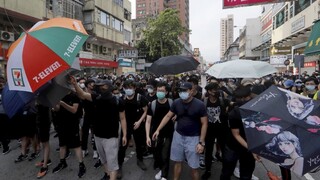 V Hongkongu protestovali proti bezcolnému obchodu