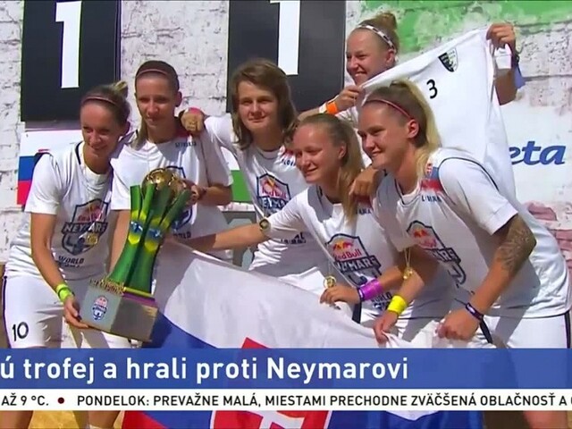 Myjavčanky si zahrali proti Neymarovi, z Brazílie prinášajú trofej