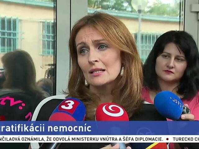 Brífing A. Kalavskej po stretnutí s R. Ficom o reforme nemocníc