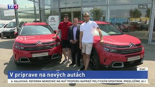Slováci sa na sezónu pripravujú doma, pomôcť by im mali nové autá