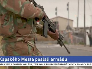 Kapské Mesto ovládajú kriminálne gangy, poslali tam armádu