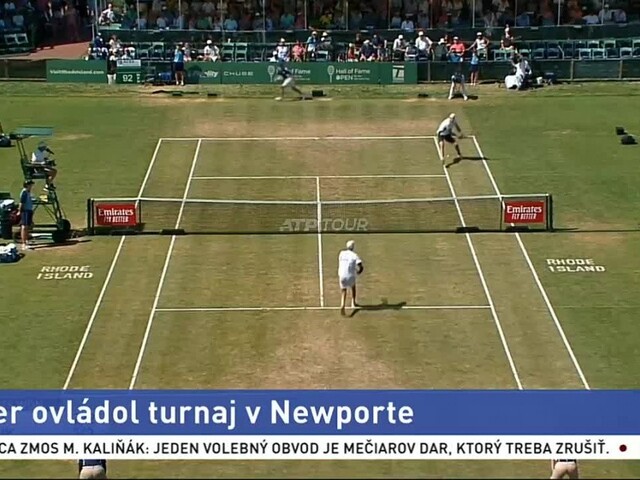 Inser ovládol turnaj v Newporte. Stal sa víťazom