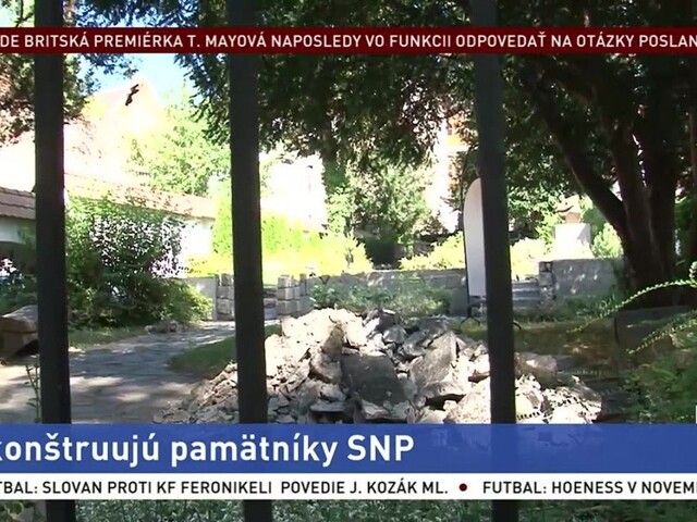 Nemecká sa konečne dočkala, poškodený pamätník SNP opravia