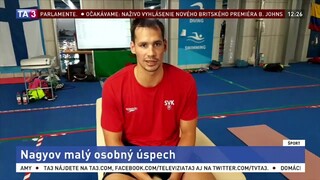 Malý osobný úspech pre nášho reprezentanta v plávaní