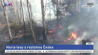 V Rusku horia lesy, rozlohou by pokryli celé Česko