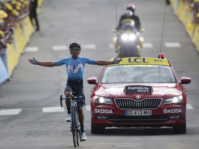 Alpská etapa patrila Kolumbijčanovi, Sagan si udržal náskok