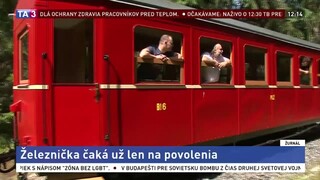 Železnička čaká na povolenia, trvajú dlhšie ako stavebné práce