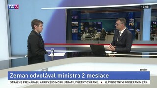 HOSŤ V ŠTÚDIU: M. Kušnier o Zemanovi a odvolaní českého ministra