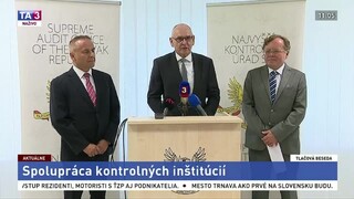 TB predstaviteľov NKÚ a českého Kontrolného výboru o spolupráci