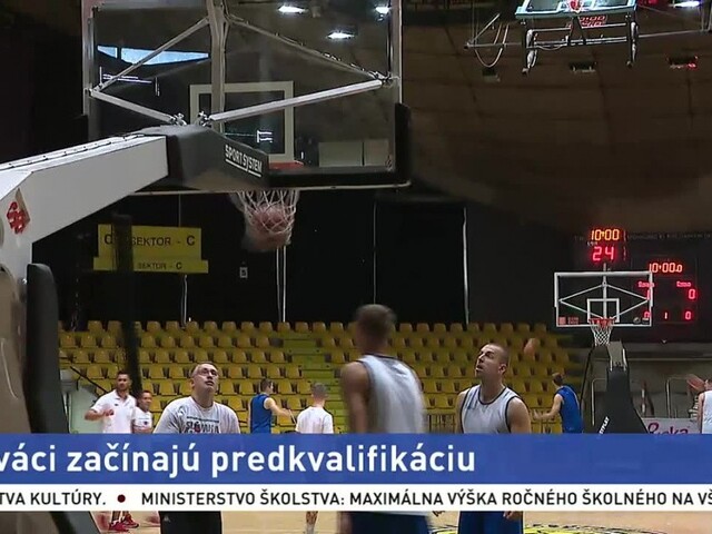 Naša basketbalová reprezentácia začína predkvalifikáciu na ME
