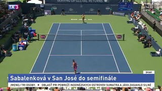 Do semifinále WTA sa dostala Sabalenková. O postup si zahrá s Vekičovou