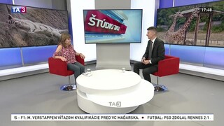 ŠTÚDIO TA3: Riaditeľka M. Šavelová o lete v ZOO
