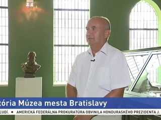 ŠTÚDIO TA3: Riaditeľ Múzea mesta Bratislavy P. Hyross o jeho histórii