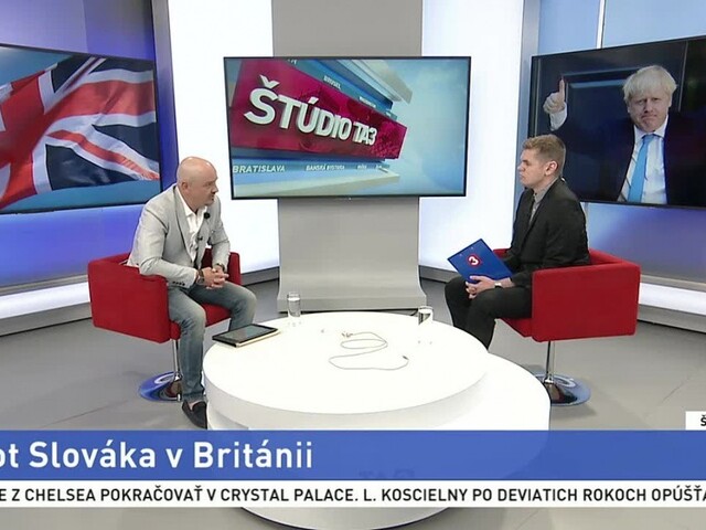 ŠTÚDIO TA3: Spolupracovník TA3 P. Mikitič o živote Slováka v Británii