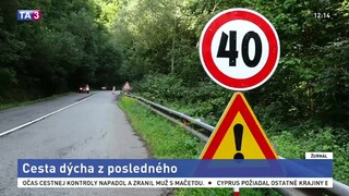 Stačí silná búrka. Na dopravnej tepne hrozí masívny zosun pôdy