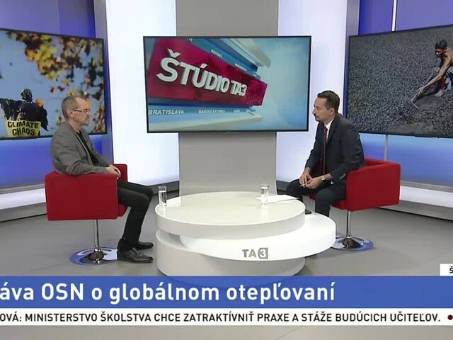 ŠTÚDIO TA3: Analytik J. Mesík o vplyve otepľovania na ekosystém