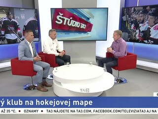ŠTÚDIO TA3: D. Pašek a P. Oremus o klube Bratislava Capitals