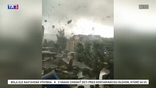 Luxembursko zasiahlo tornádo, smršť zranila viacerých ľudí