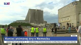 Nemci zbúrali jadrovú elektráreň, je to symbol konca atómovej éry