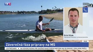 Kanoista E. Vlček o príprave na svetový šampionát v Maďarsku