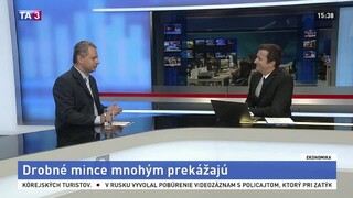 HOSŤ V ŠTÚDIU: Riaditeľ odboru výskumu NBS M. Šuster o drobných minciach