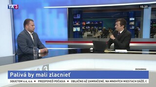 HOSŤ V ŠTÚDIU: Analytik L. Lipovský o lacnejších palivách