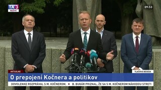 Vyhlásenie A. Kisku, M. Trubana, M. Beblavého a A. Hlinu ku Kočnerovej komunikácii