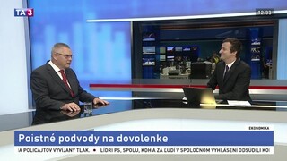 HOSŤ V ŠTÚDIU: P. Mocker o poistných podvodoch na dovolenkách