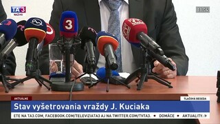 TB prokurátorov o stave vyšetrovania vraždy J. Kuciaka a M. Kušnírovej