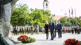 Pietna spomienka na SNP. Hrdinov a obete si uctil aj Pellegrini