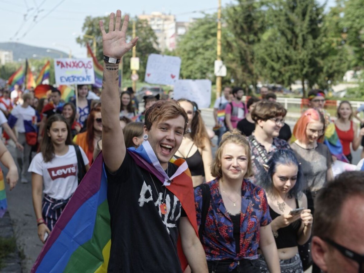 Fotogaléria: Košice žiarili farbami dúhy. Takto to vyzeralo na Pride