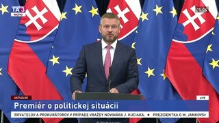 Vyhlásenie premiéra P. Pellegriniho ku kauze M. Jankovskej