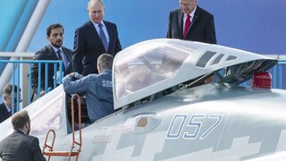 Fotogaléria: Putin s Erdoganom otvorili veľkú leteckú šou MAKS