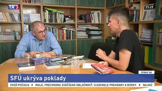 ŠTÚDIO TA3: Riaditeľ SFÚ P. Dubecký o histórii filmového ústavu