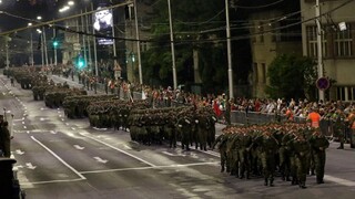 Nočnú generálku pred oslavami SNP sledovali stovky Bystričanov