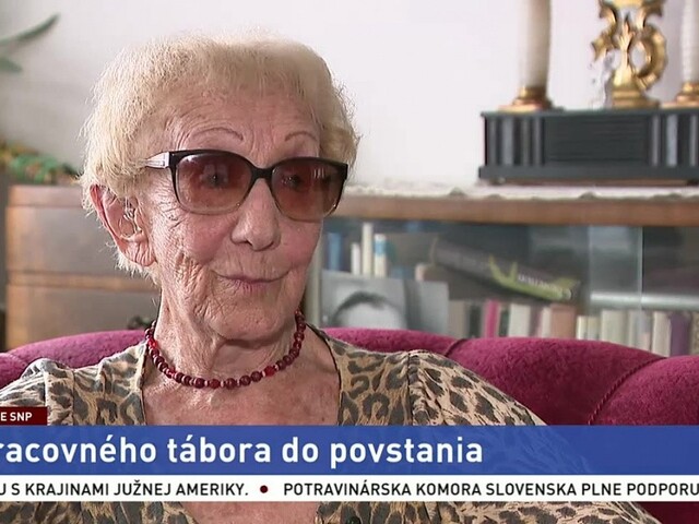 Z tábora do povstania. D. Špitzerová o svojej účasti v SNP