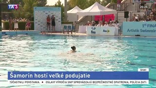 Šamorín hostí veľké podujatie v synchronizovanom plávaní
