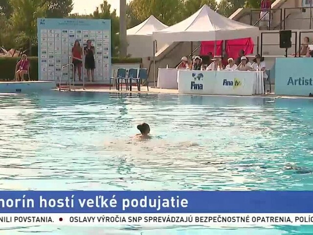 Šamorín hostí veľké podujatie v synchronizovanom plávaní