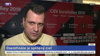 Športový riaditeľ SVF M. Rojko o úspechu našich volejbalistiek